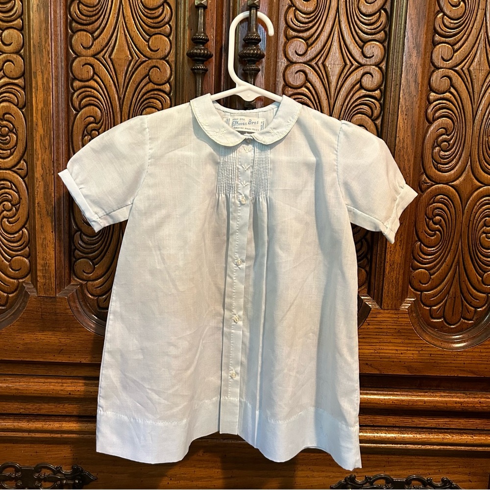 Vintage feltman bros blue dress
